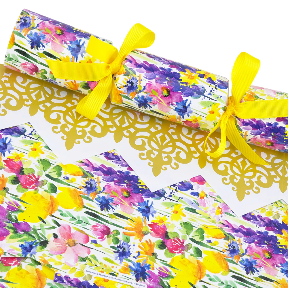 Artist's Flower Meadow | Cracker Making Craft Kit | Make & Fill Your Own - Image 6