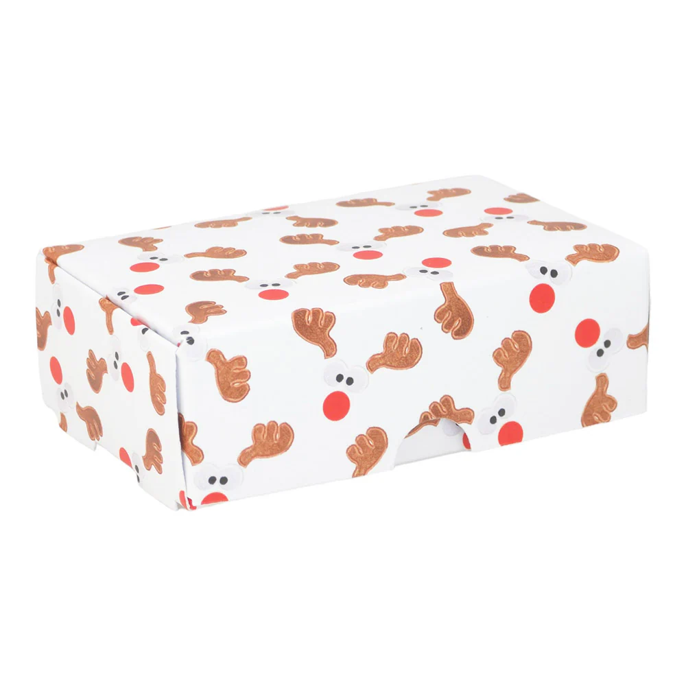 Cheeky Rudolph | Little Gift Box | Soap Bar Sized | Single or 6 Boxes | 57x88x30mm - Image 5