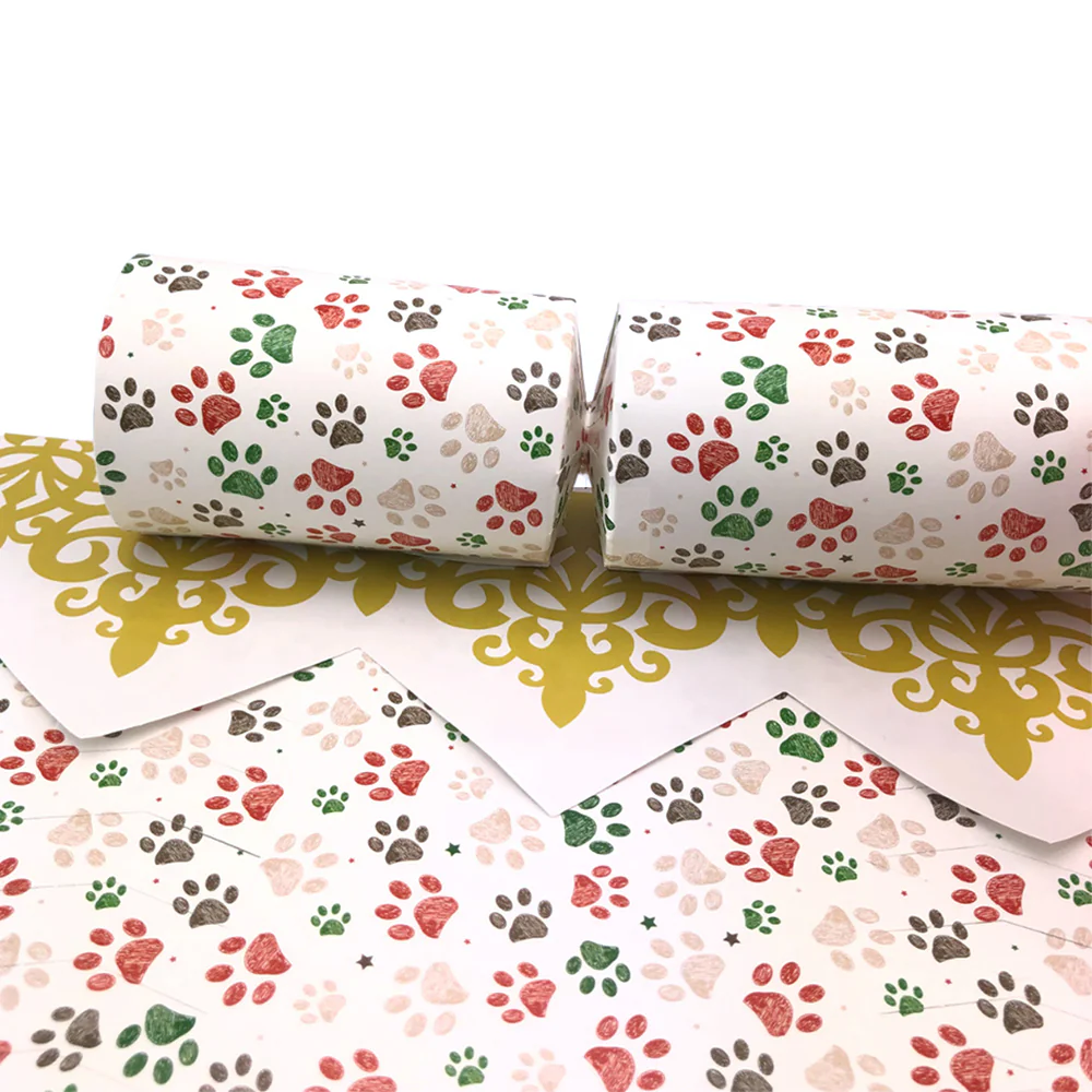 Christmas Sketched Pawprints | Eco Cracker Making Craft Kit | Make Your Own - Image 5