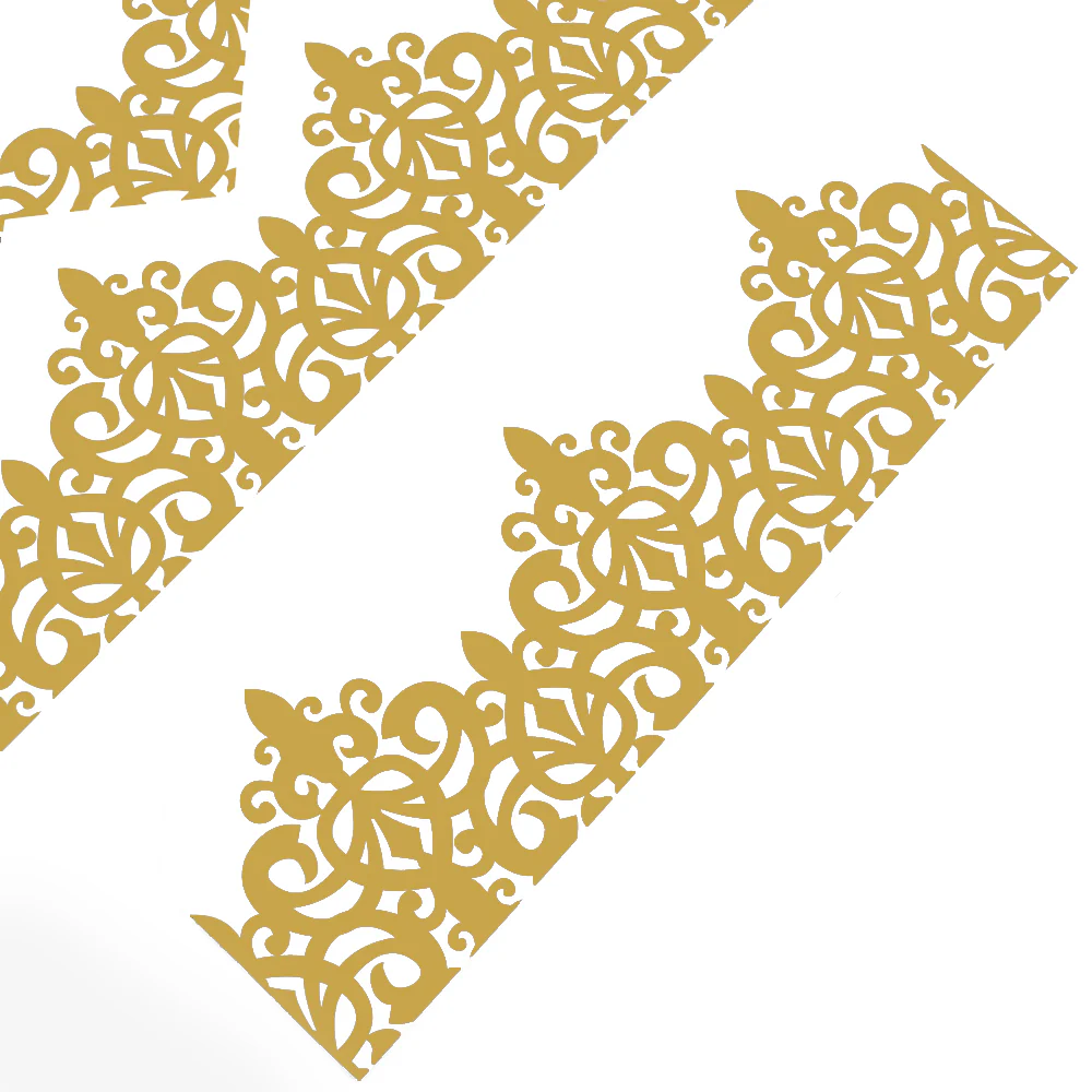 Filigree Design Adjustable Paper Cracker Hats for DIY Cracker Making | Various Colours - Image 3