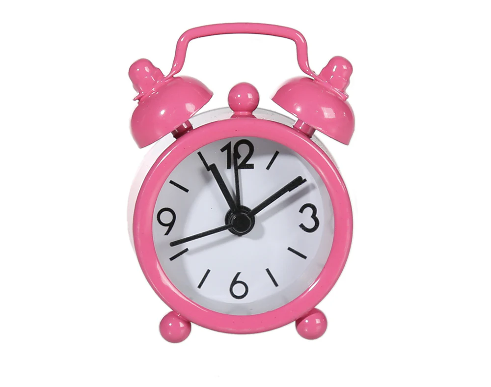 Miniature Old Fashioned Style Alarm Clock | Retro | Cracker Filler | Little Gift - Image 3