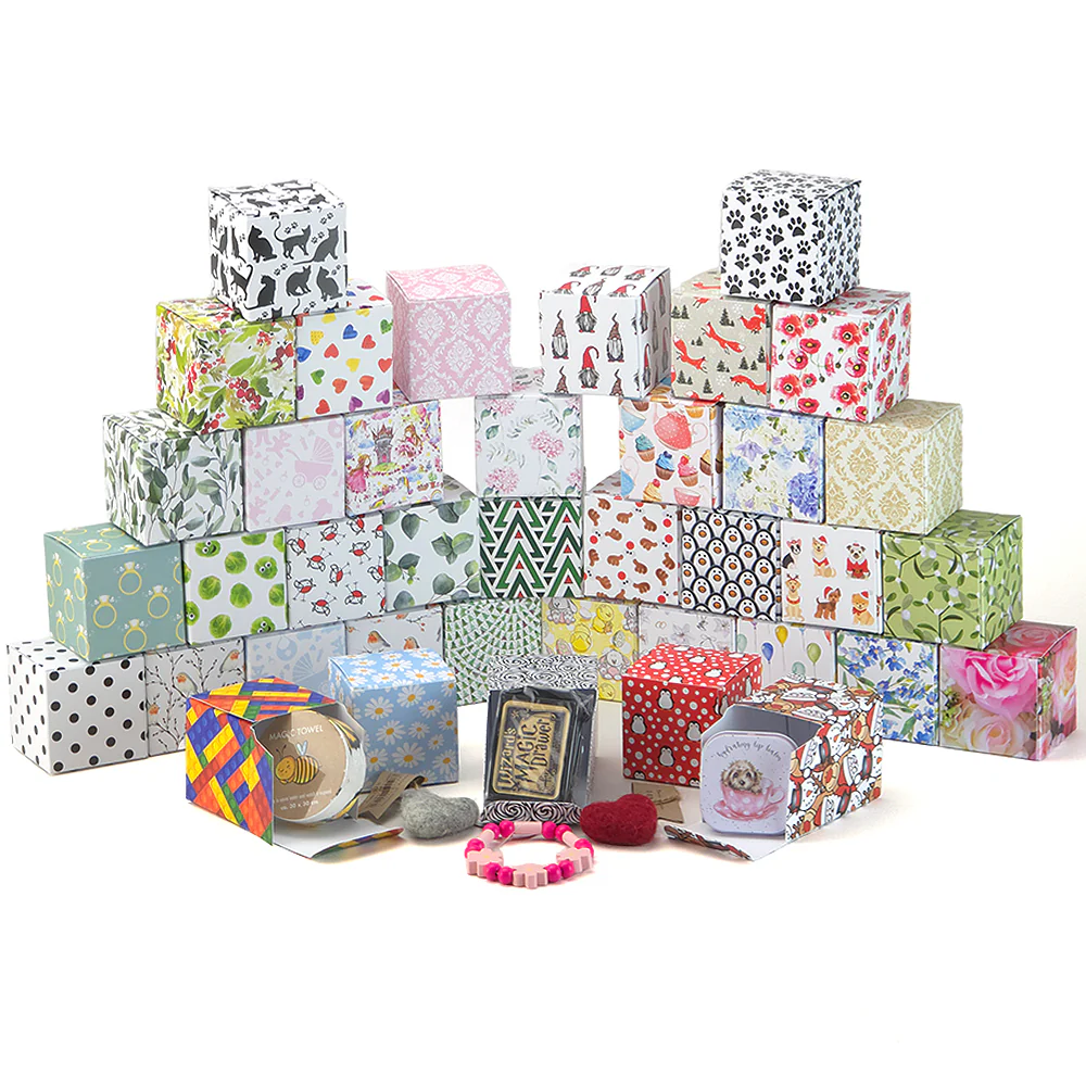 Nordic Gonk | Little Gift Box | 5cm Cube | Single or 6 Boxes - Image 3