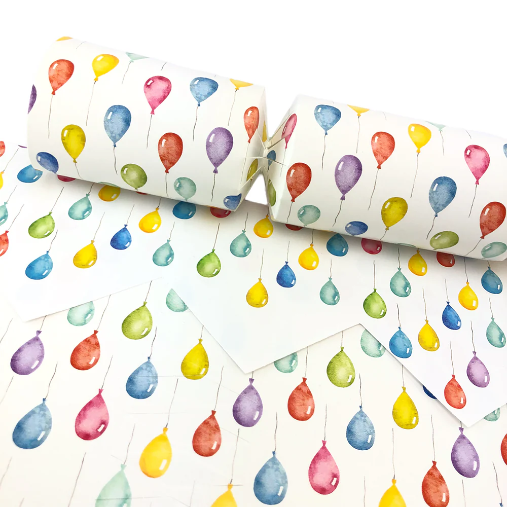Party Balloons | SNAPLESS Birthday Cracker Making Craft Kit | Makes 6 - Image 5