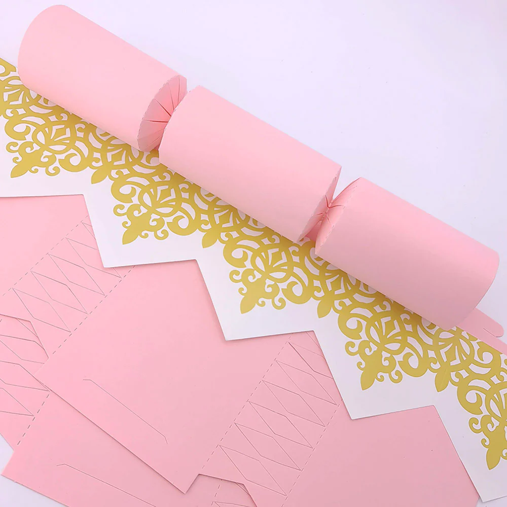 Pastel Pink | Cracker Making DIY Craft Kits | Make Your Own | Eco Recyclable - Image 10