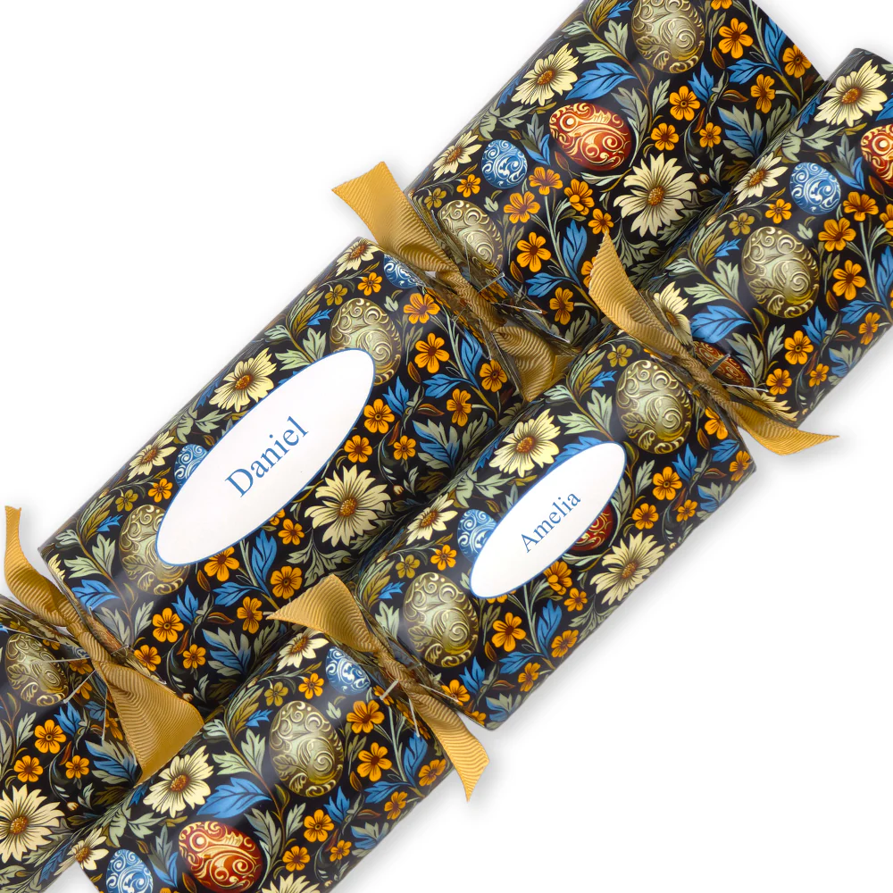 Personalised Easter Cracker Making Craft Kit | William Morris Eggs | Minimum 4 - Image 5