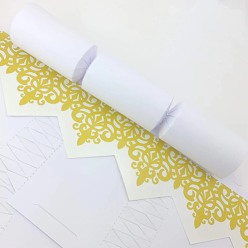 Pure White | Cracker Making DIY Craft Kits | Make Your Own | Eco Recyclable - Image 6