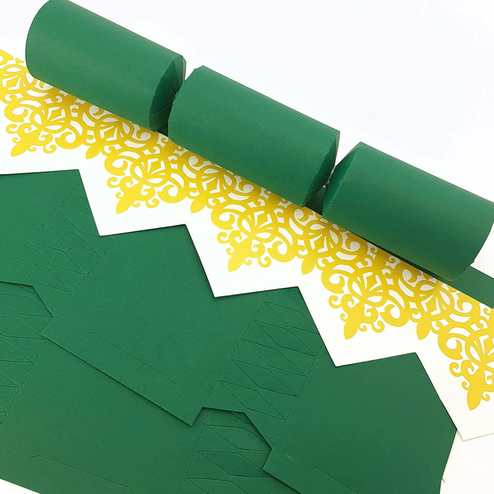 Rich Green | Cracker Making DIY Craft Kits | Make Your Own | Eco Recyclable - Image 13