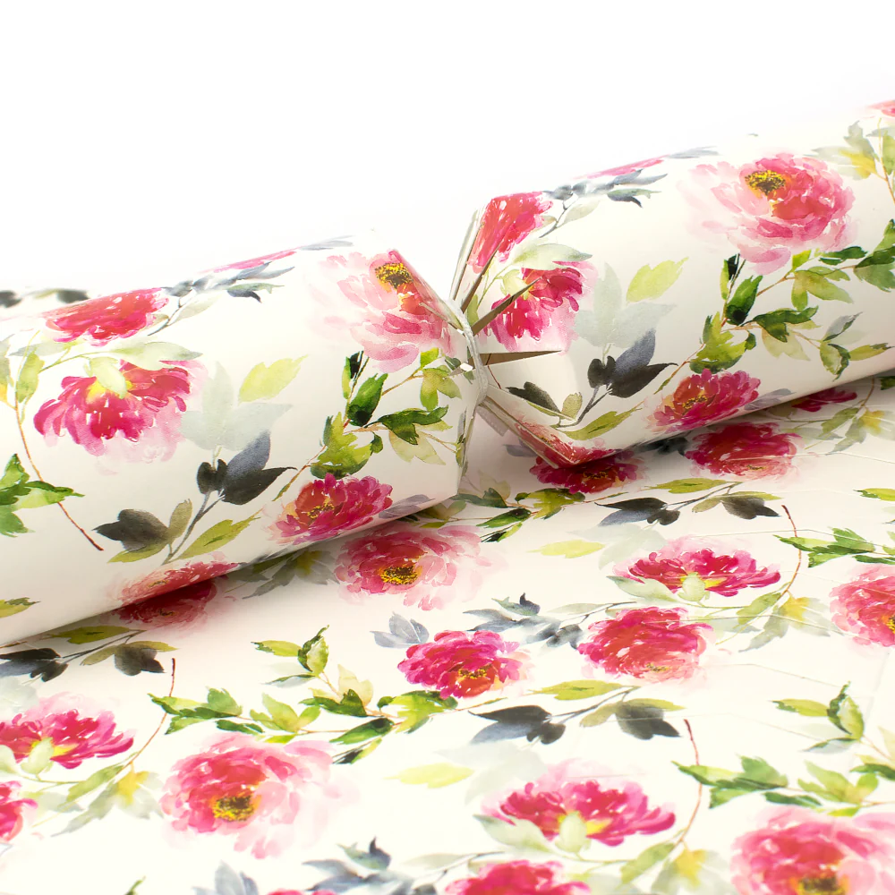 Watercolour Peonies | Cracker Making Craft Kit | Make and Fill Your Own - Image 7